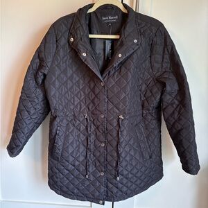 Jason Maxwell Black Quilted Puffer Jacket